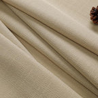 Chyhomenyc Camel Valance for Windows, Light Filtering Faux Linen Textured Small - Image 9