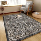 Washable Area Rug 4' x 6' Vintage Traditional Persian Mat - Image 4