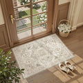 Madane Washable Area Rug 2x3, Small Entryway Rug Non-Slip Vintage Door Mat by Madane