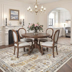 Madane 5x7 Area Rugs for Living Room, Stain Resistant Washable Rugs, Non-Slip - Image 3