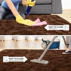 Tepook Super Soft Fluffy Rugs for Living Room, Shag 6x9 Area Rugs for Bedroom - Image 7