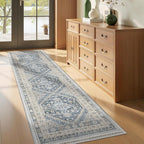Runner Rug 2x8 Runners for Hallways Non Slip Washable, Vintage Hallway Runner - Image 3