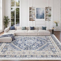 zesthome 8x12 Area Rugs, Stain Resistant Washable Rug, Ultra-Thin Rugs by Zesthome