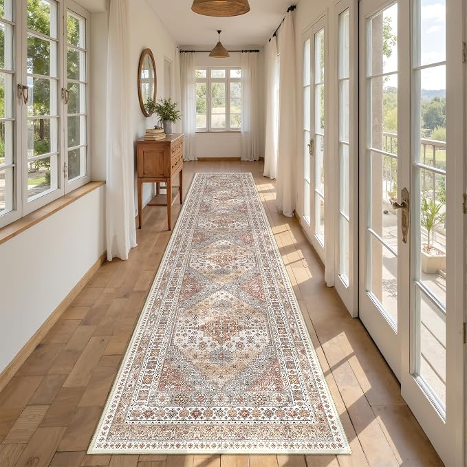 Carpet Runners for Hallway 12ft, Non-Slip Long Bathroom Rugs Runner for Kitchen - Image 5