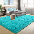 Tepook Fluffy Large Rugs for Living Room, Shag Area Rug 6x9 Soft Carpet for - Image 3