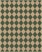 Lahome Colette Checkered Washable Rugs 8x10, Easy Jute Rug - Image 8