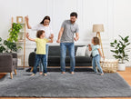 ONASAR Grey 8x10 Area Rugs for Living Room, Ultra Soft Plush Thick Shaggy Big - Image 8