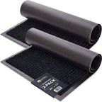 Sierra Concepts 2-Pack Front Door Mat Ribbed Black by SierraConcepts