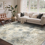 Area Rugs 6x9 for Living Room Bedroom, Modern Abstract Machine Washable Rug by BEIMO