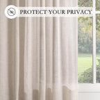 MYSKY HOME 90 Inches Long Curtains - Image 6