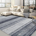 Nakagishi 10x14 Area Rugs Living Room: Washable Boho Large Neutral Modern Soft by NakagishiAreaRug