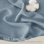 RYB HOME Privacy Sheer Curtains - Image 2