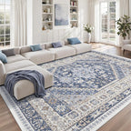 zesthome 8x12 Area Rugs, Stain Resistant Washable Rug, Ultra-Thin Rugs - Image 4