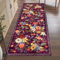 Rug for Hallways Kitchen Rug 2x6, Non Slip Washable Rugs by WelcometoBabovid