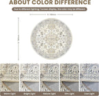zesthome Washable Round Area Rugs - Image 2
