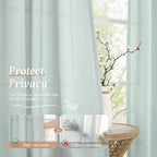 LAMIT Linen Blended Curtains 72 inch - Image 5