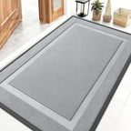 OLANLY Front Door Mat Indoor Outdoor Entrance, Waterproof All-Season, by OLANLY