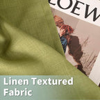 LAMIT Natural Faux Linen Curtains - Image 2