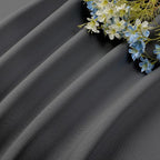CUCRAF Light Grey Blackout Curtains 72 inch Length 2 Panels Set, Rod Pocket - Image 7
