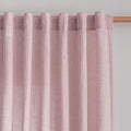 MYSKY HOME Pink Sheer Curtains for Girls Bedroom 84 Inches Long Girl Curtain by MYSKYHOME
