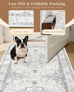 Madane Washable Runner Rug - Image 6
