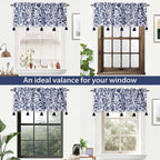 DriftAway Julia Lined Valance Double Layer Thermal Insulated Room Darkening - Image 7