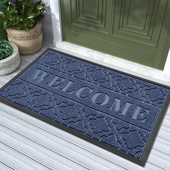 Yimobra Welcome Matt Outdoor Indoor 29.5x17, All-Weather Waterproof Front Door - Image 8