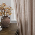 Oatmeal Linen Curtains 84 Inches Long - Image 2