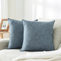 HPUK Linen Throw Pillow Covers Pack of 2, 20x20 Inch Accent Cushion Covers by HPUK