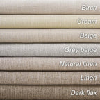 Topfinel 92 Inches Long Custom Black Out Drapery Panels, Rustic Burlap Textured - Image 8