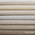 Topfinel Linen Gray Blackout Curtains 96 Inch Long, Boho Beige Gothic Viral - Image 8