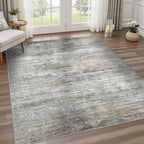 Area Rugs 4x6 for Living Room Bedroom, Modern Abstract Machine Washable Rug - Image 9