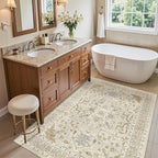 Madane Washable Entry Rug 3x4, Area Rugs - Image 3