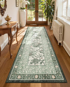 GarveeHome Sage Green 2x6 Washable Kitchen Runner Rugs Non Slip Provence - Image 3