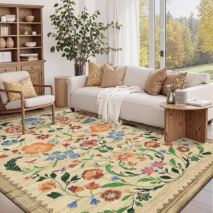 GarveeHome Washable Rug 9x12 Area Rugs - Image 9