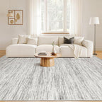 Nakagishi 6X9 Area Rugs Living Room: Washable Large Vintage Rug Neutral - Image 4