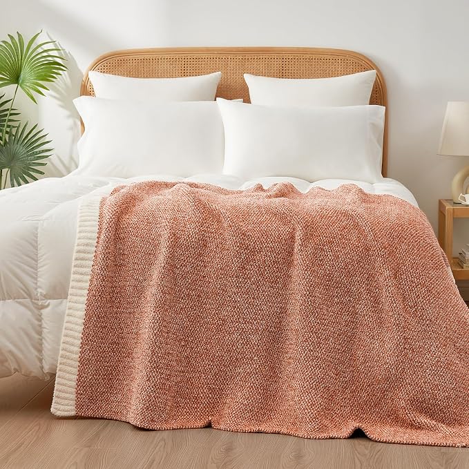 Snuggle Sac Orange Throw Blanket - Image 8