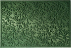 Green Leaves Outdoor Indoor Entrance Door mat, Absorbent Durable Heavy Duty - Image 8