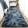 Tepook Fluffy Runner Rugs for Bedroom Aesthetic 2x6 Feet, Shag Soft Bedside Rug by Tepook