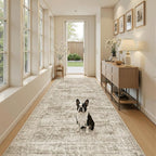 Hallway Runner Rug 4x8 Wide: Washable Thin Runners - Image 2