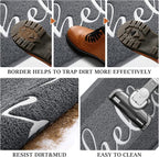 BeneathYourFeet Door Mat, Welcome Mat Low Profile Floor Mat Front Doormat - Image 6