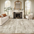 6x9 Area Rug for Living Room Washable 6x9 Rug Non-Slip Modern Rugs for Bedroom by Soalmost