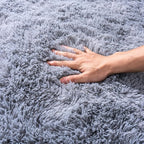 Small Rugs for Bedroom, Fluffy 2x3 Rug Throw Non Slip for Bedside Dorm Kids Room - Image 6