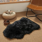 Ashler Faux Fur Rug, Fluffy Sheepskin Fur Rug, Fuzzy Ultra Soft 2 x 3 Ft Rugs by AshlerHomeDeco