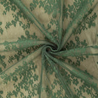 YJ YANJUN Vintage Lace Curtains 84 Inches Long- Country Olive Green Boho Sheer - Image 7