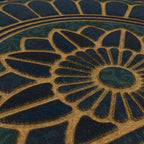Mohawk Home Swirl Style Casual Ornamental Denim Blue 2' X 3' All Weather - Image 7