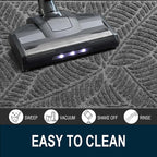 Colorxy Waterproof Doormat, Sturdy Natural Rubber Front Door Mats, Non Slip Low - Image 5