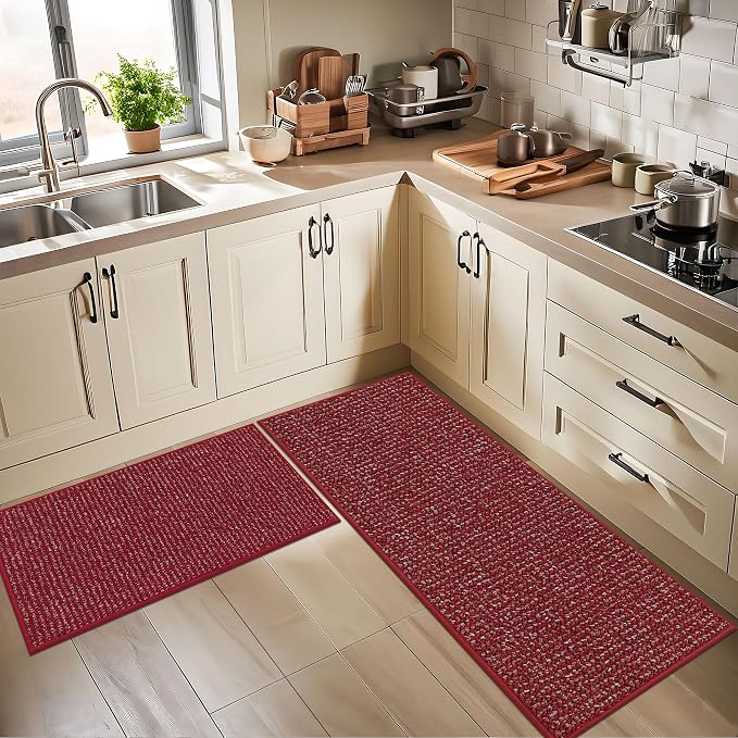 BEQHAUSE Kitchen Rugs 20"x32", Non-Slip Kitchen Mats - Image 8
