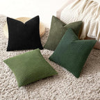 MIULEE Boho Farmhouse Throw Pillow Covers 18x18 Inch Set of 4 Mordern Neutral - Image 5