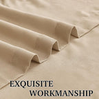 RYB HOME Boho Curtains 84 inches Long, Soft Linen Woved Lightweight Back Tab - Image 4